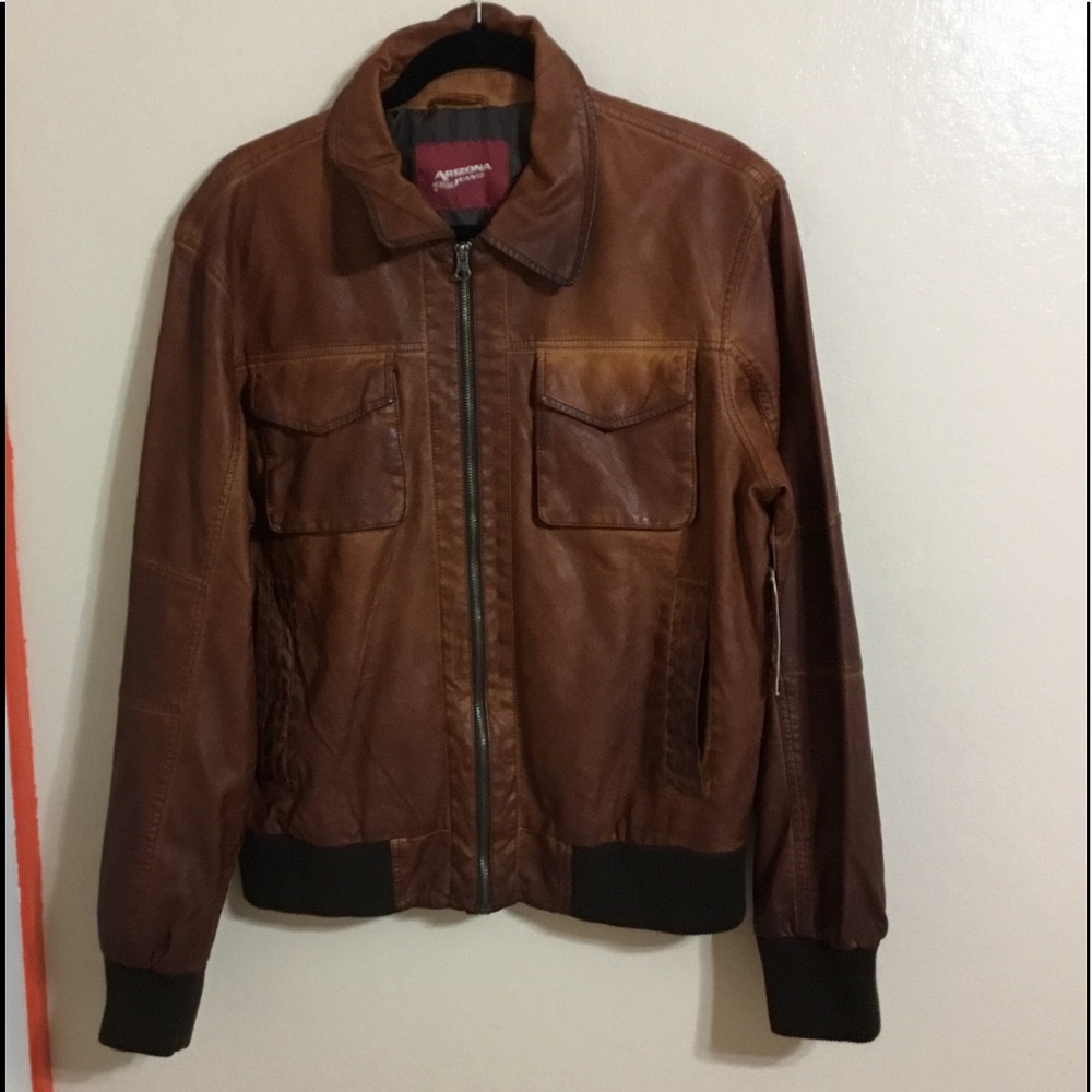 SOLD Faux leather jacket